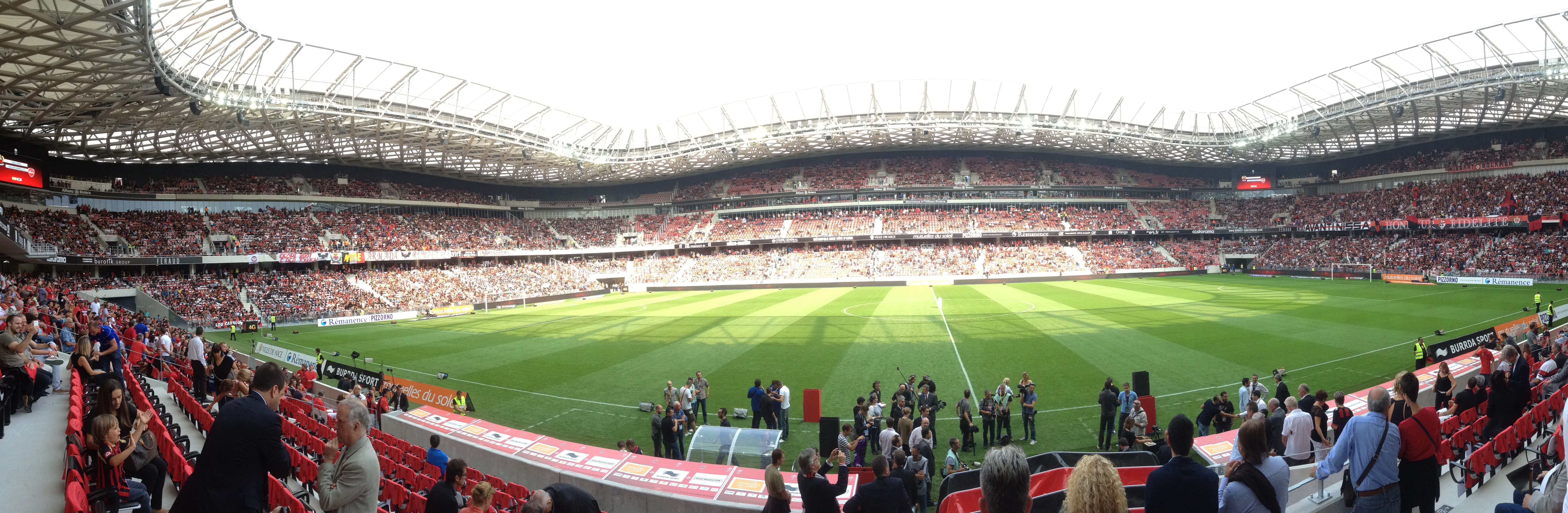 Ogc Nice Vs Rc Strasbourg At Allianz Riviera On 14 08 22 Sun 17 05 Football Ticket Net